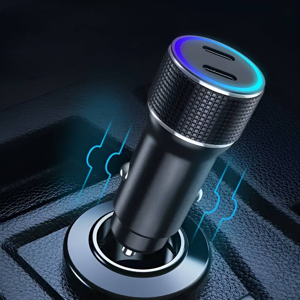 Cargador Usb-c Para Auto Dual Port Power Delivery 40w Tm-200542 image number 2.0