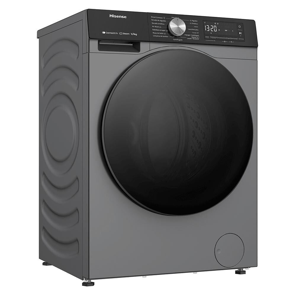 Lavadora Secadora Hisense WD3S1243BT / 12kg / 8kg image number 3.0