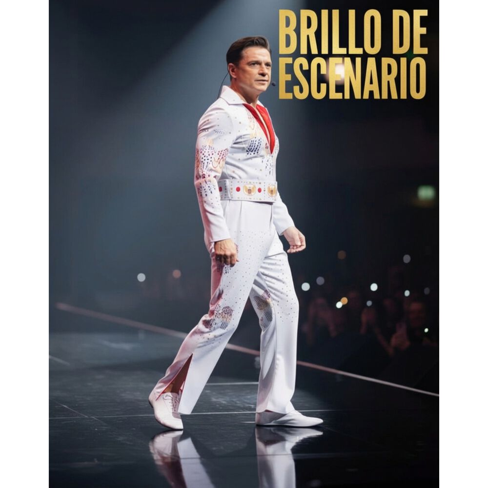 Disfraz Cosplay Elvis Presley Eagle Jumsuit image number 9.0