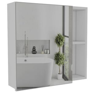 Botiquin De Ba&ntilde;o 1 Puerta 47.3x50x12.2 Cm Blanco