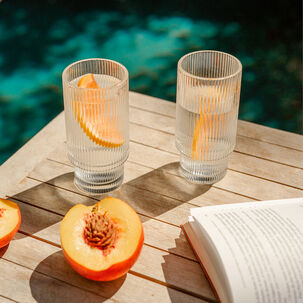 Set 6 Vasos Largo Vintage Charlotte 350ml Simplit
