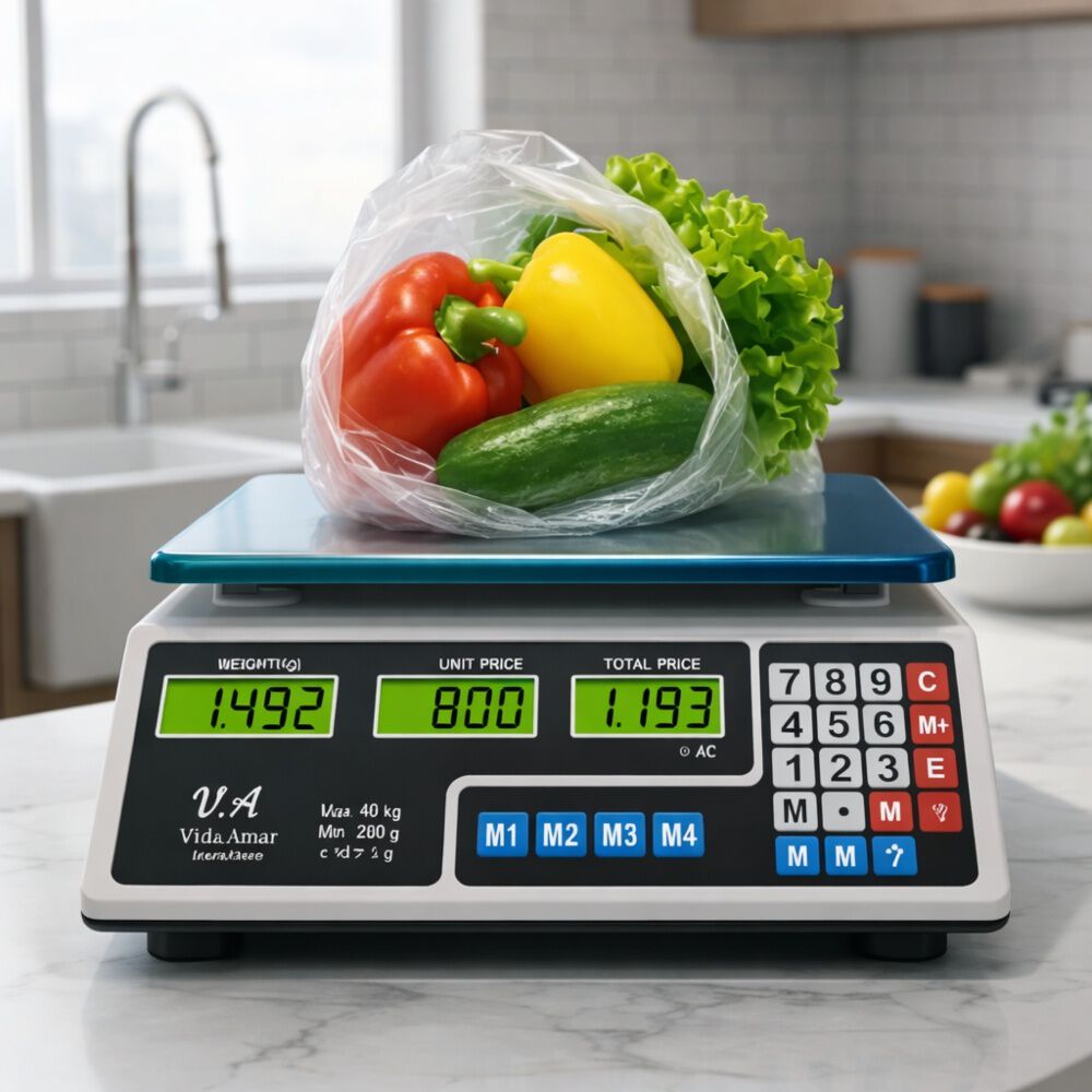 B&aacute;scula Comercial Digital Gama Alta 40kg 220v image number 2.0
