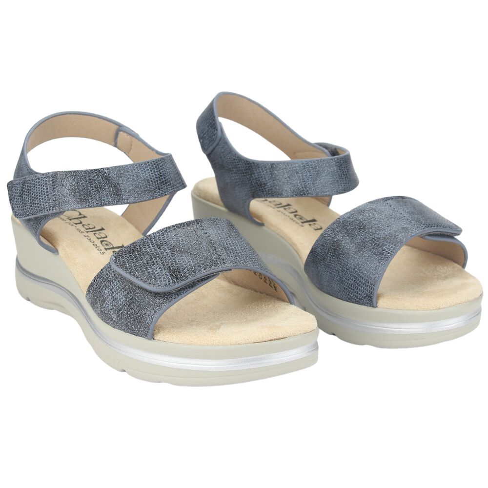 Sandalia Chalada Mujer Fairly-2 Azul Casual image number 3.0