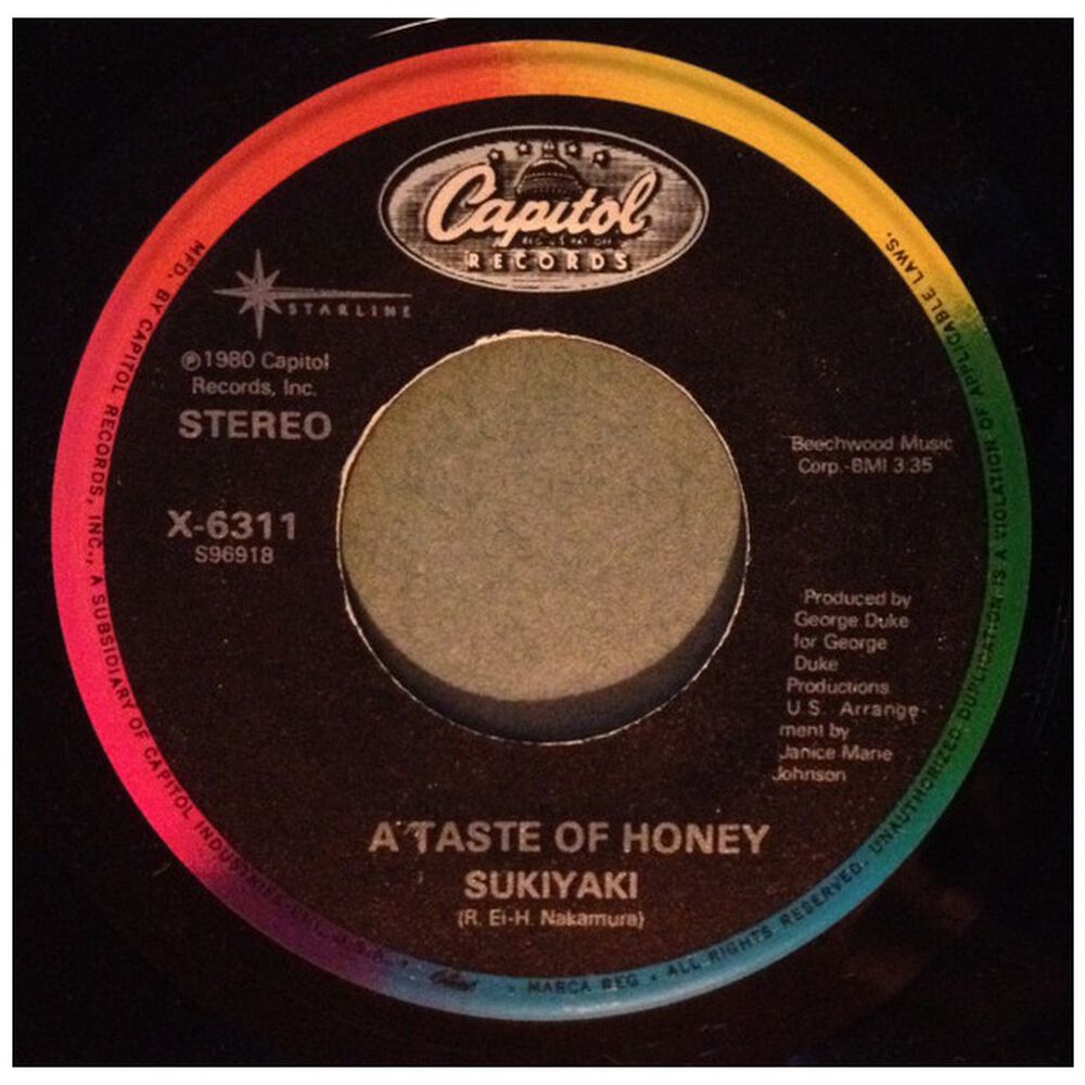 A Taste Of Honey - Sukiyaki | 7" Single Vinilo Usado image number 0.0
