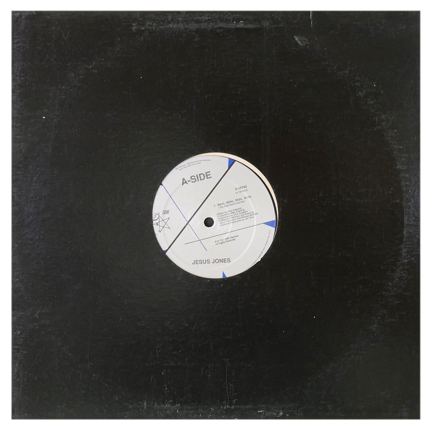Jesus Jones - Real, Real, Real | 12" Maxi Single Usado image number 0.0