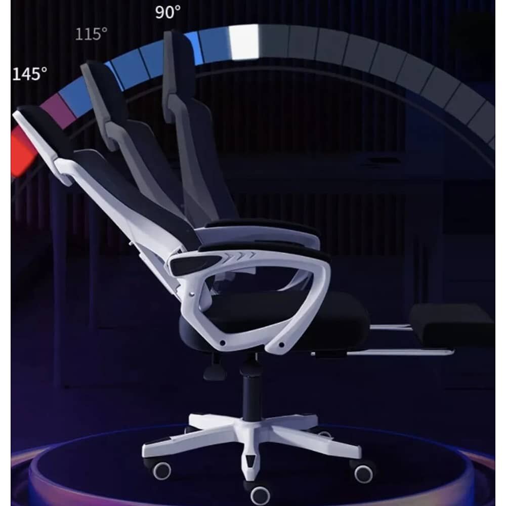 Silla De Oficina Ejecutiva Gamer Con Reposa Pie Reclinable image number 2.0