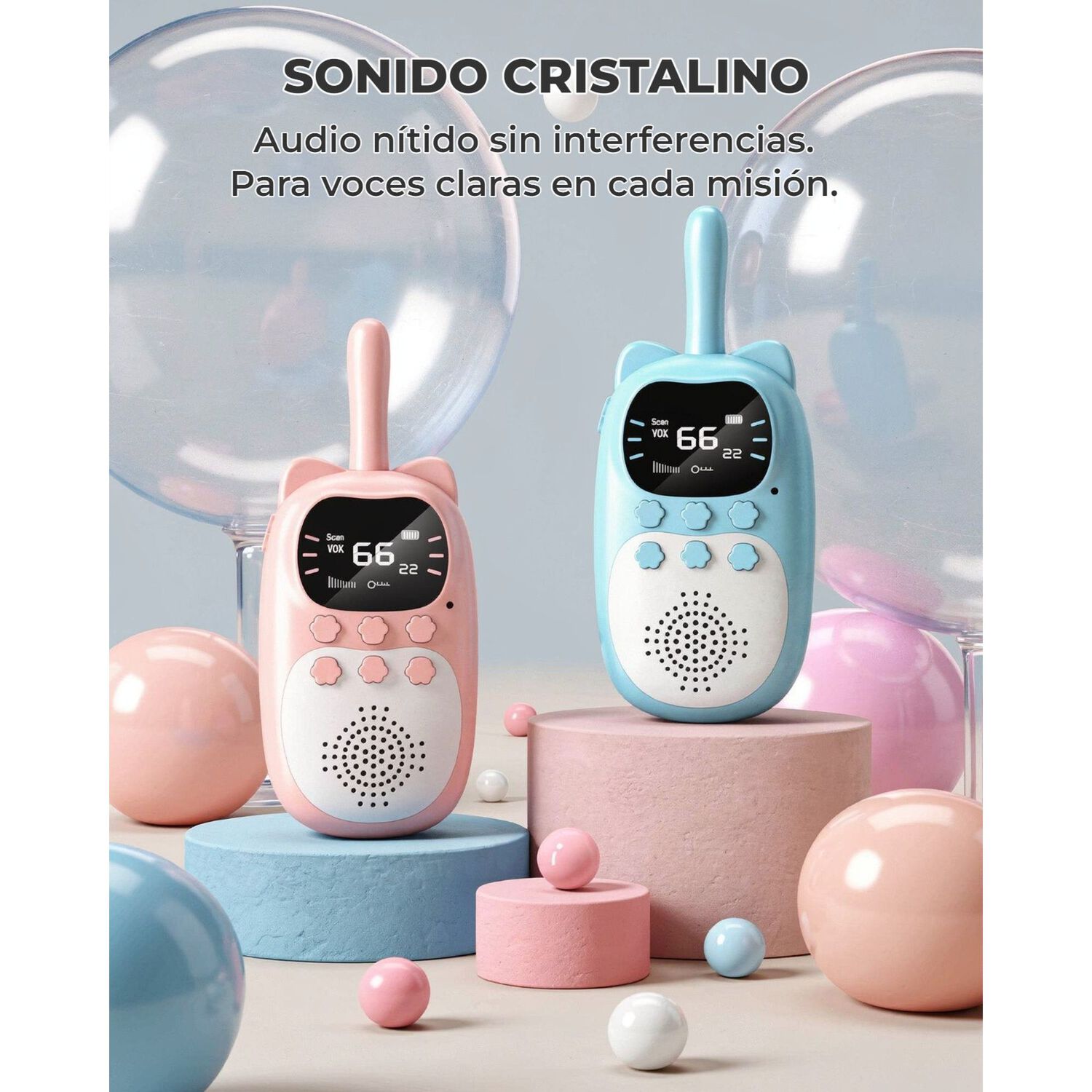 Juguete 2 Pack De Walkie Talkie Infantil image number 7.0