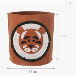 Cesto De Ropa Juguetes Infantil Animales Material Resistente