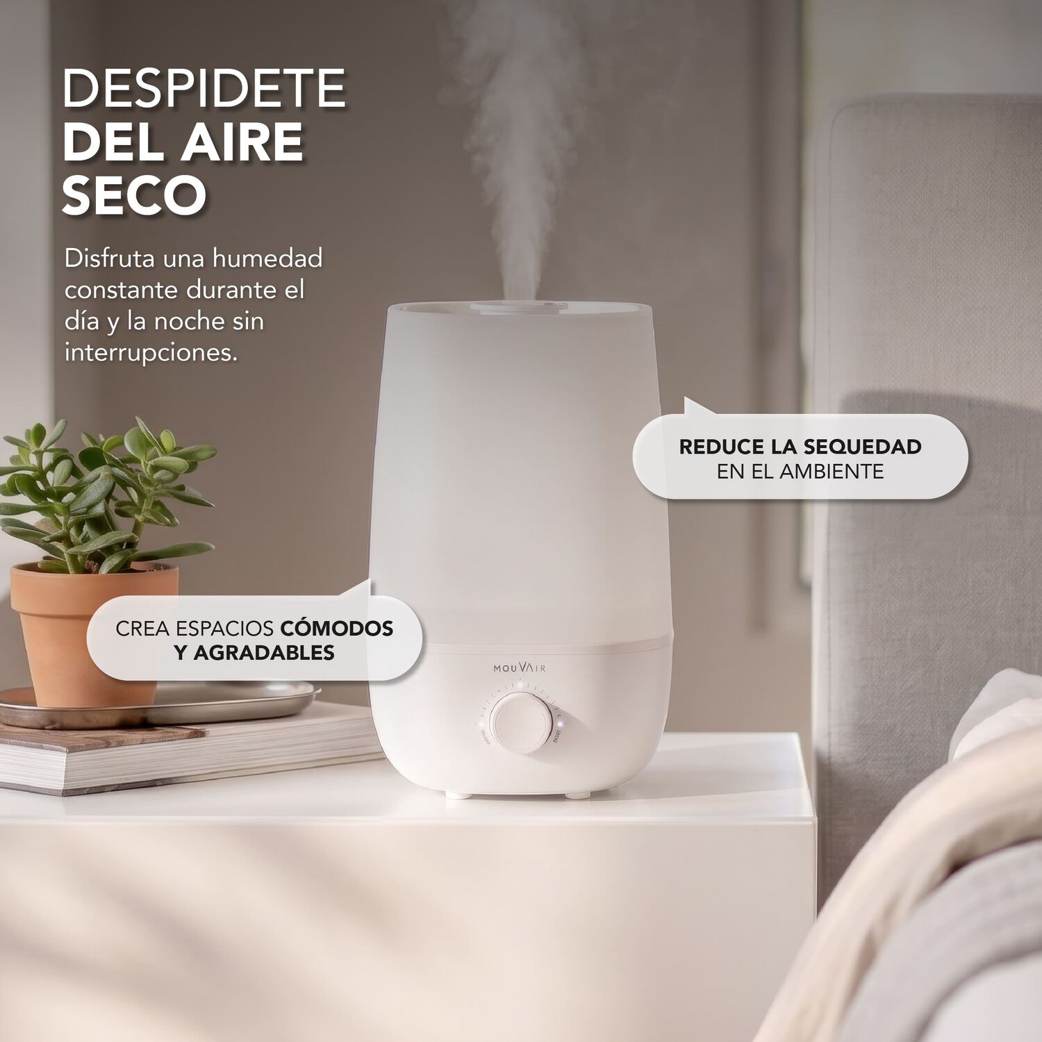 Humidificador Mouvair Cloud image number 4.0