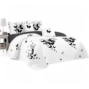 Cubrecama De Verano 1.5 Plazas Quilt + 1 Funda De Almohada Cobertor Delgado Qvr1-52