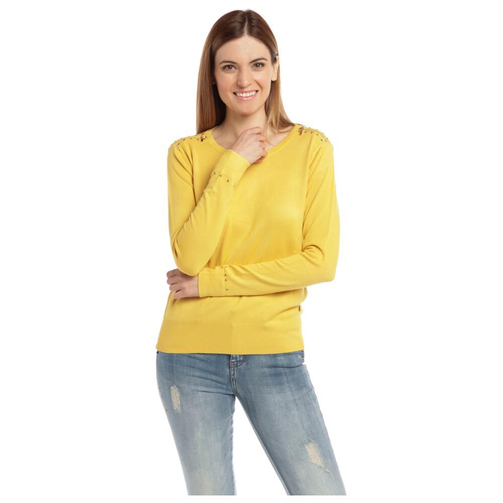 Sweater Tachas Mujer Bny"S image number 0.0