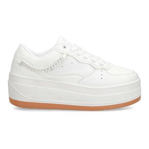 Zapatilla Urbana Mujer Freedom White