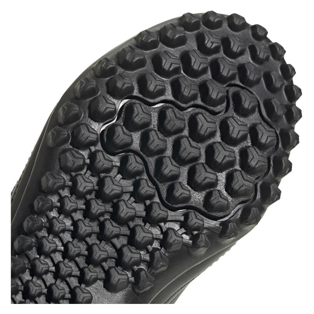 Zapatilla Fútbol Niño Adidas Deportivo Iii Tf J Negro/rojo image number 6.0