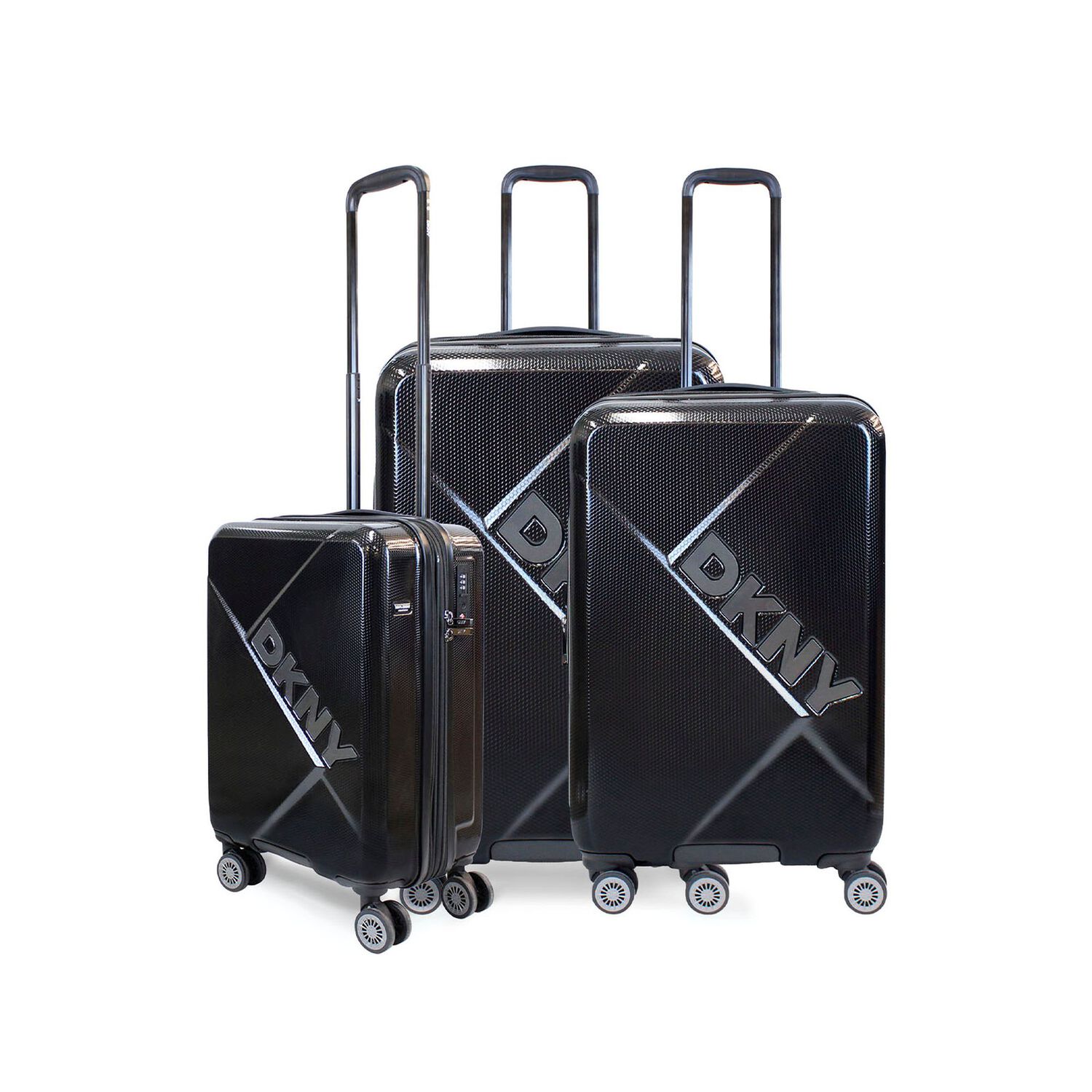 Set De 3 Maletas Donna Karan Your Call S+m+l Negra Dkny image number 0.0