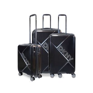 Set De 3 Maletas Donna Karan Your Call S+m+l Negra Dkny
