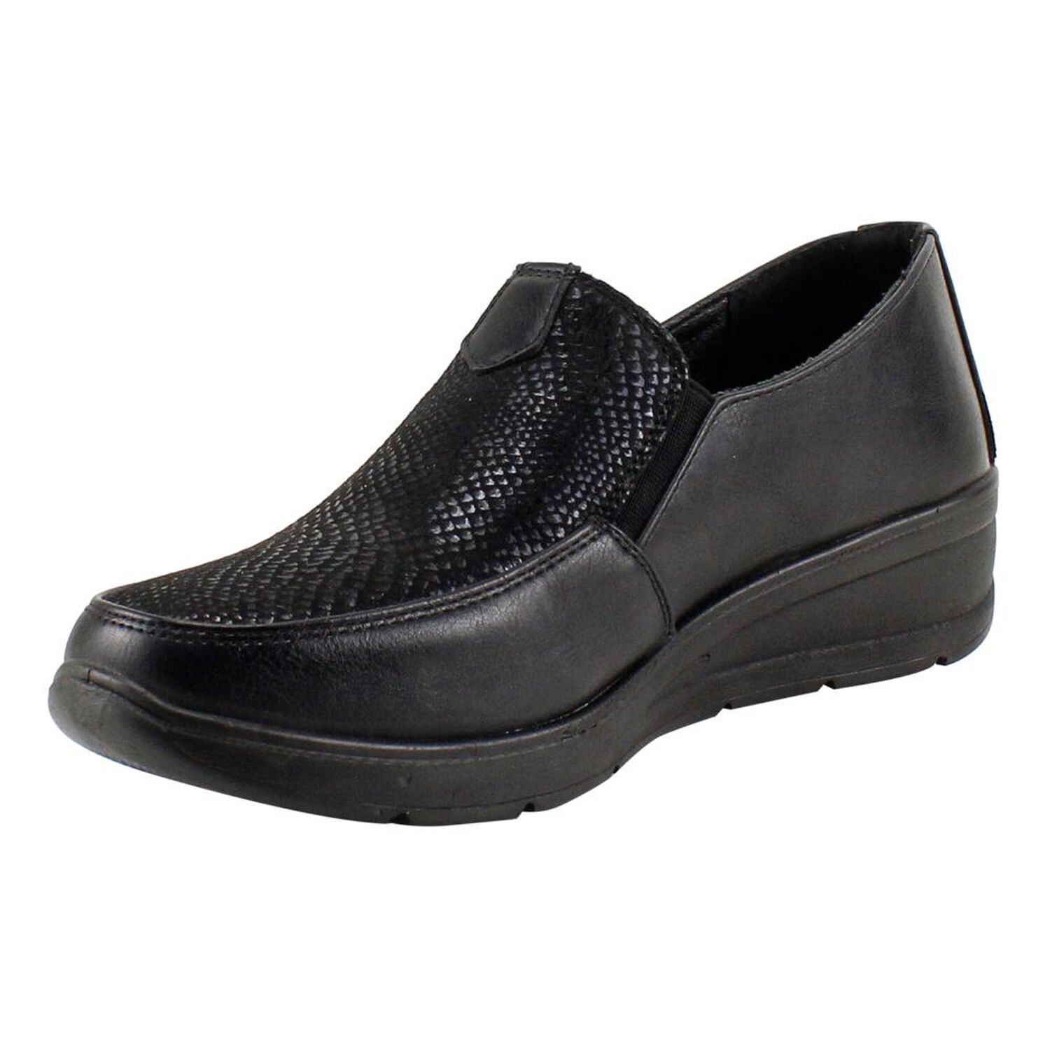 Mocas&iacute;n Mujer New Walk Black image number 2.0