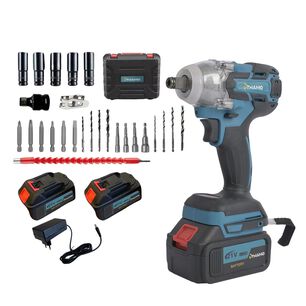Llave De Impacto Inal&aacute;mbrica Dynamo 21v + 2 Baterias Y Acss