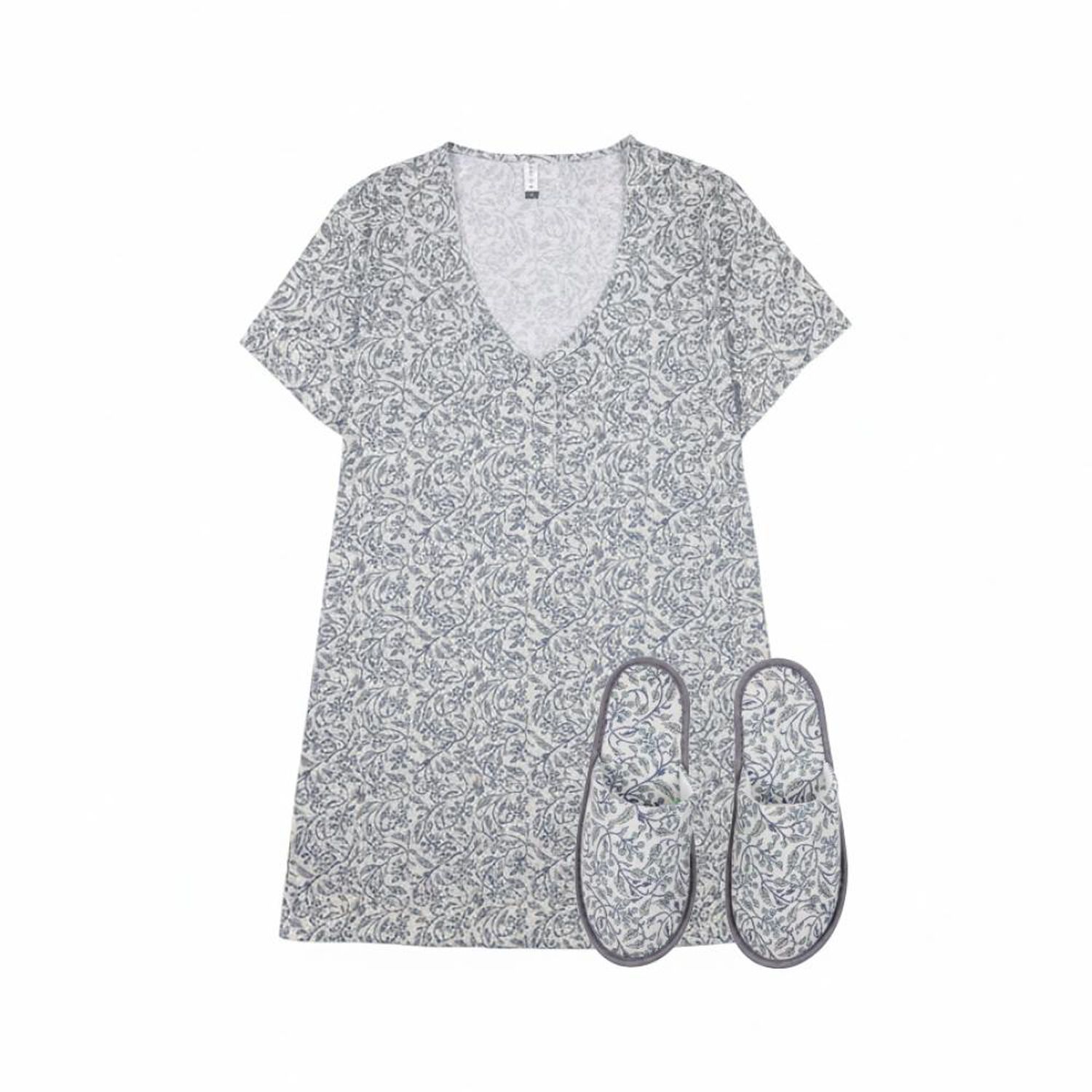 Camisola Mujer Lesage + Pantuflas image number 0.0