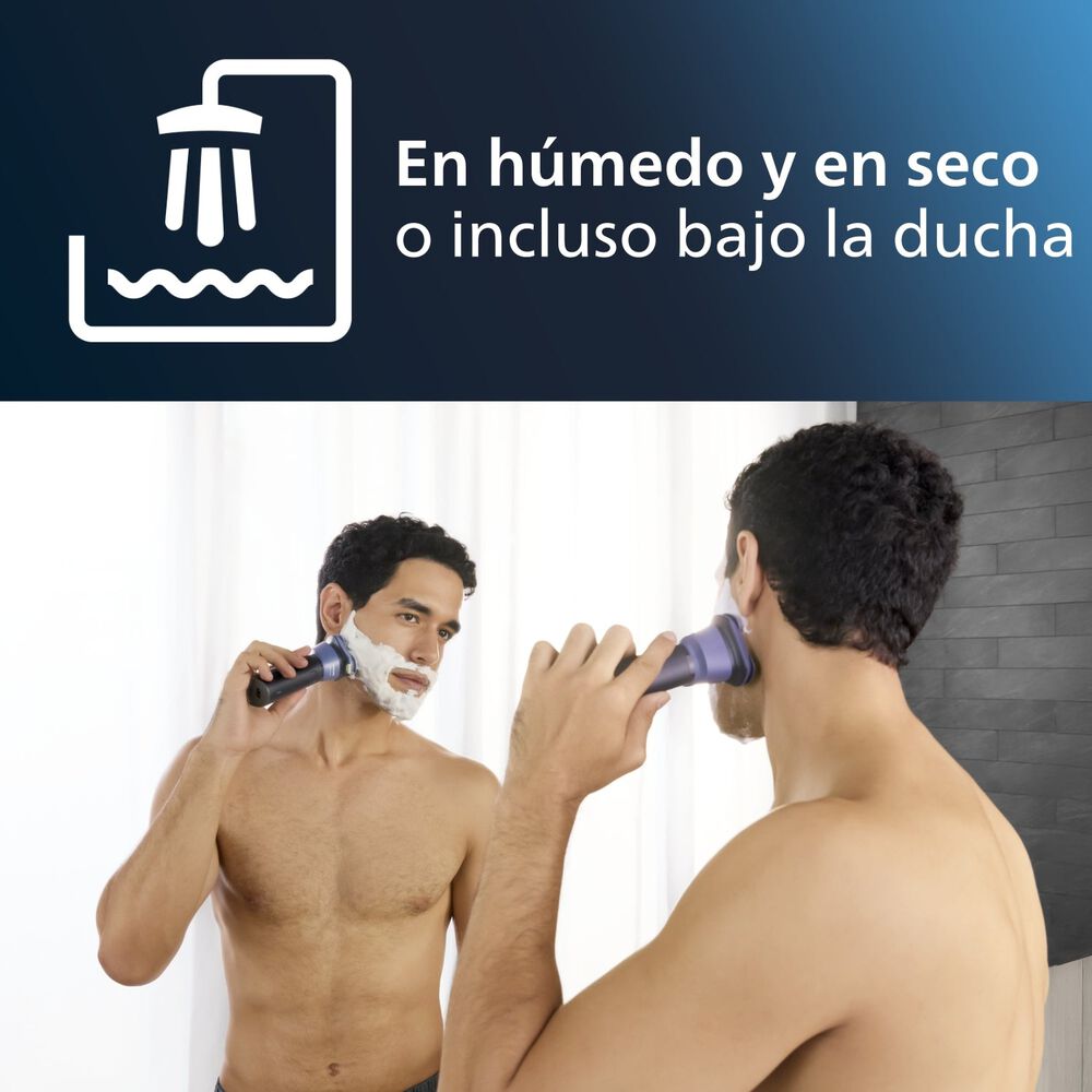 Afeitadora Autoafilable Philips Wet&dry Recargable Usb S2885 image number 9.0