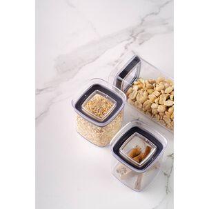 Conjunto Especieros Herm&eacute;ticos Block 6 Piezas (0,150l / 0,340l) Transparente