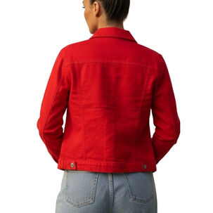 Chaqueta Mezclilla New Clasic Mujer