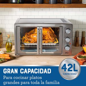Horno Oster Con Freidora De Aire Y Antiadherente Tssttvfdmafns