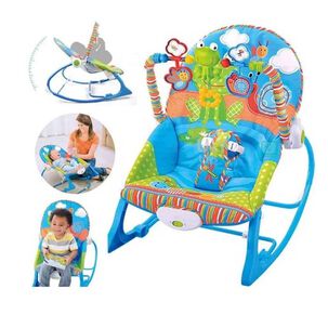 Silla Mecedora Para Beb&eacute; Nido Cvibrador Celeste Jagima