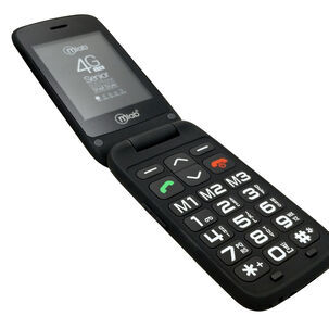 Teléfono Senior Shell 4g Sos, Doble Pantalla 2,8 1,77 Con Base De Carga