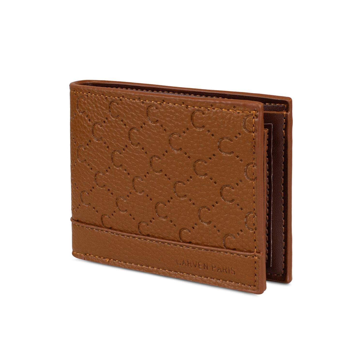 Billetera Hombre Lucca Caf&eacute; Con Monedero Carven Paris image number 3.0