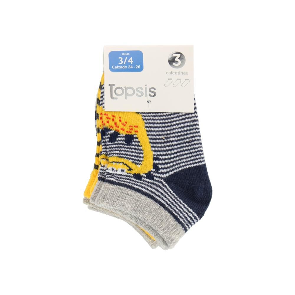 Calcetines Topsis / 3 Pares image number 0.0
