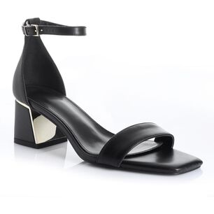 Sandalia Mujer Via Uno Black