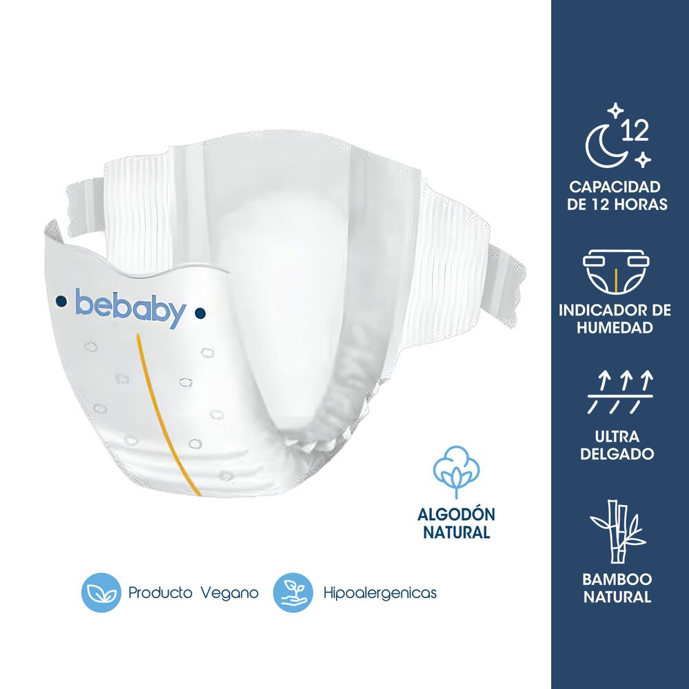 Pa&ntilde;ales Bebaby Premium By Bebesit P 80u Hipoalerg&eacute;nico image number 3.0