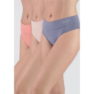 Pack 3x Pantaleta Algod&oacute;n P314.80-nar Kayser