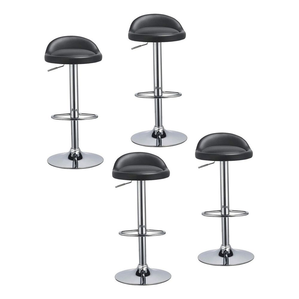 Pack 4 Sillas Bar Altura Regulable Con Respaldo 120 Kg image number 0.0