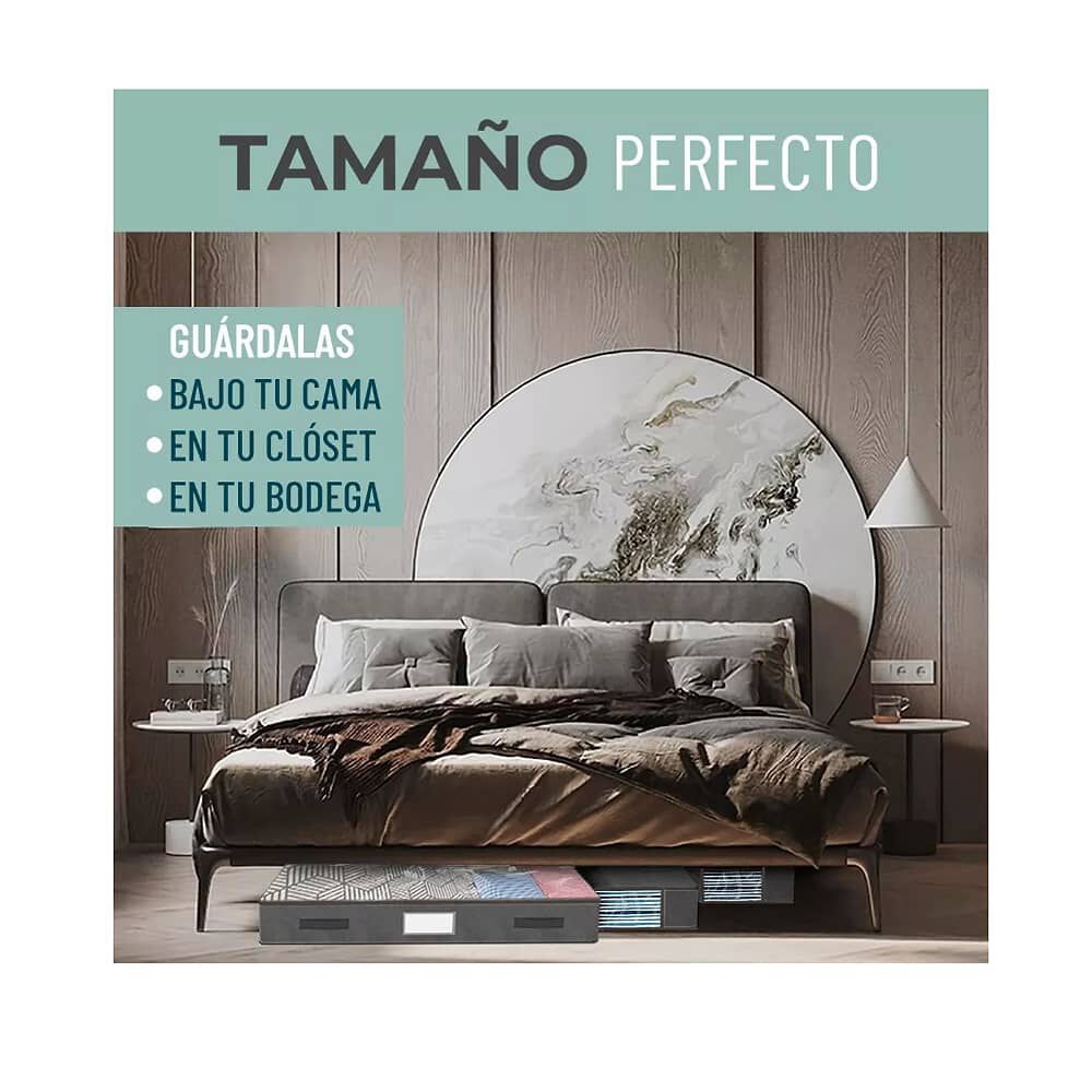 Organizador De Ropa Bajo Cama Casatua Almacenamiento Set X 3 image number 3.0