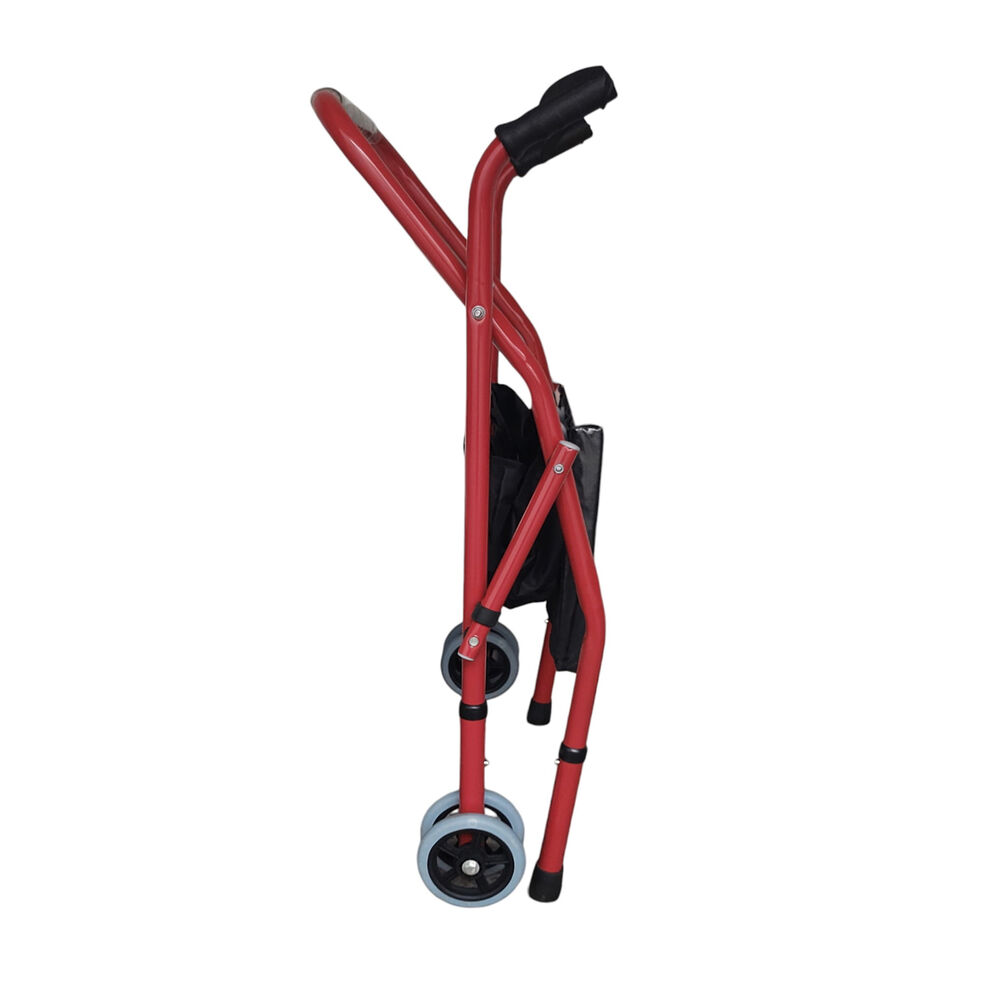 Andador Burrito Con Asiento Adulto Mayor Plegable + Bolso image number 1.0