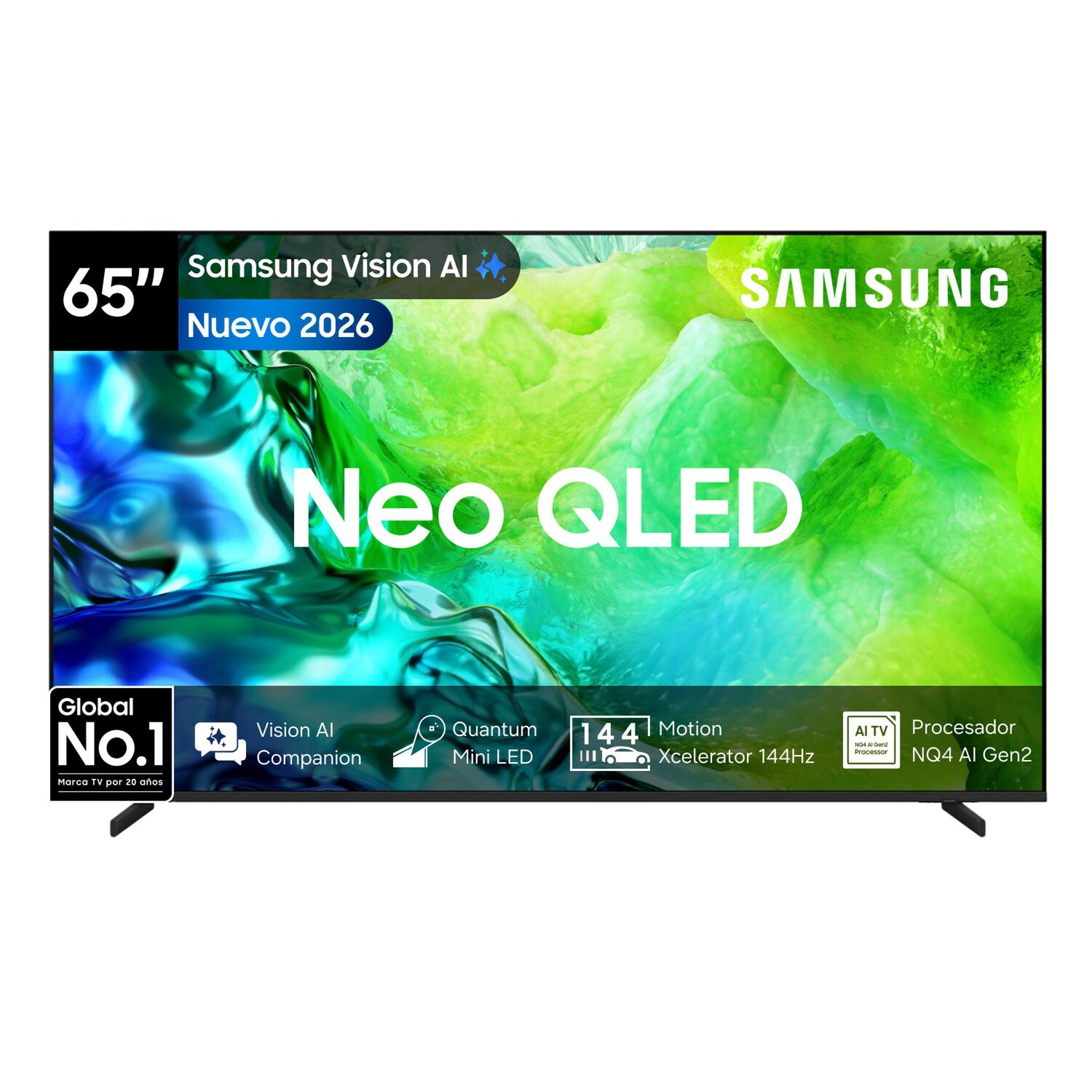 65 Neo Qled Qn80h 4k Samsung Vision Ai Smart Tv 2026 image number 0.0