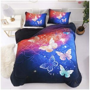 Cubrecama Plush Con Chiporro 2 Plazas Mod10