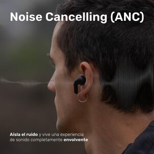 Aud&iacute;fonos Lhotse Rm7 Pro Inal&aacute;mbrico Negro