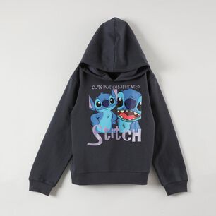Poler&oacute;n Cerrado Gorro Ni&ntilde;a Teen Personaje Lilo & Stitch