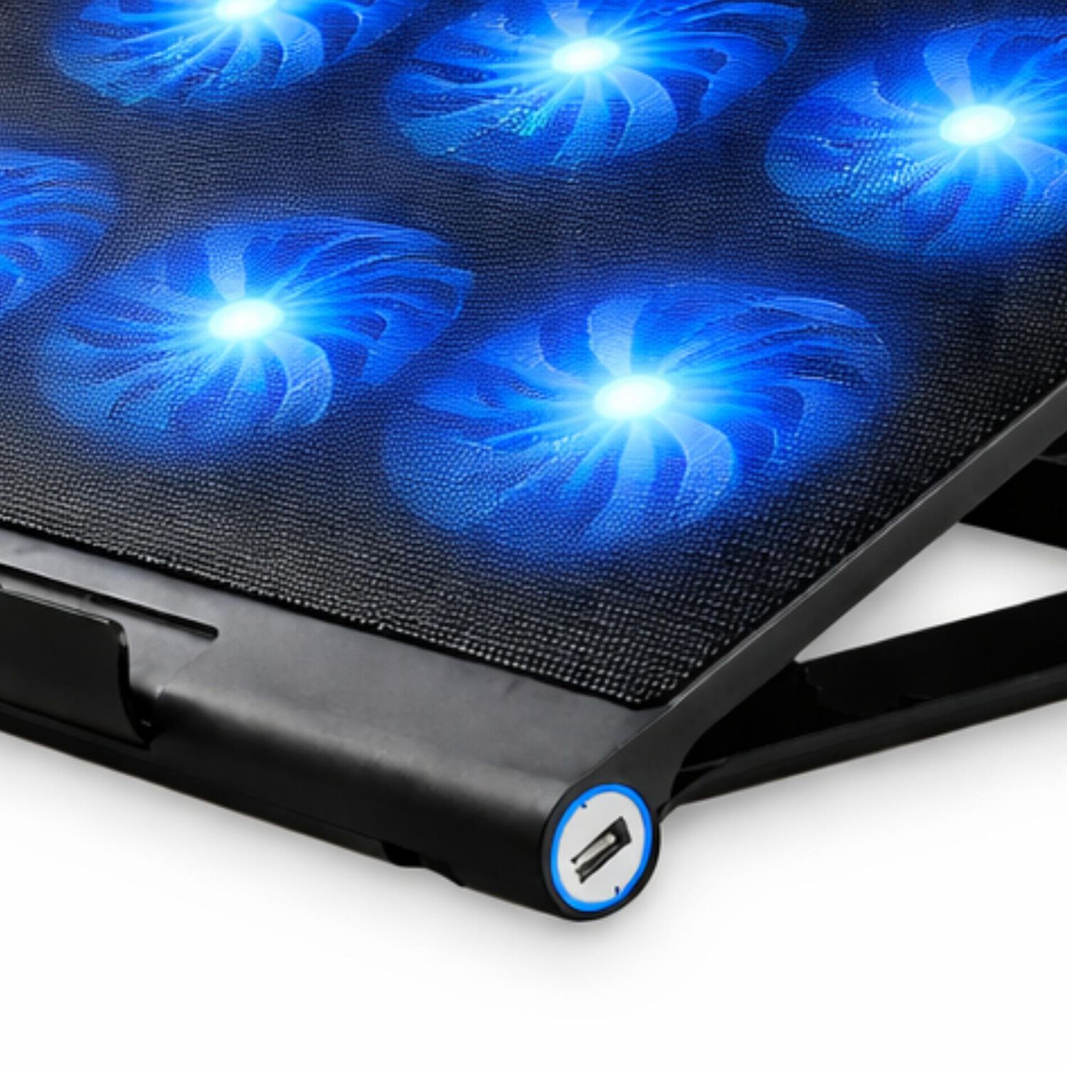 Ventilador Para Notebooks Gamer Six Fan Led 1800 Rpm 17" Max image number 2.0