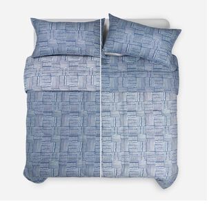 Plum&oacute;n Rosen Soft Touch Lucca Navy / Super King
