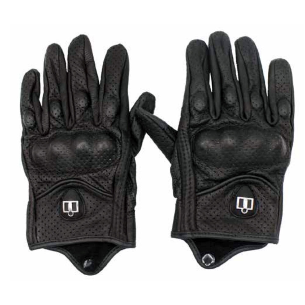 Guantes De Moto Clásicos Con Protector Nudillos - Ps image number 0.0