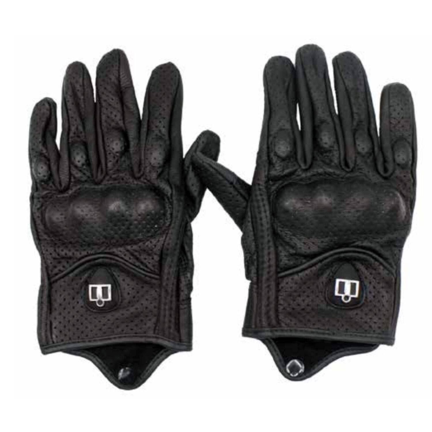 Guantes De Moto Cl&aacute;sicos Con Protector Nudillos - Ps image number 0.0