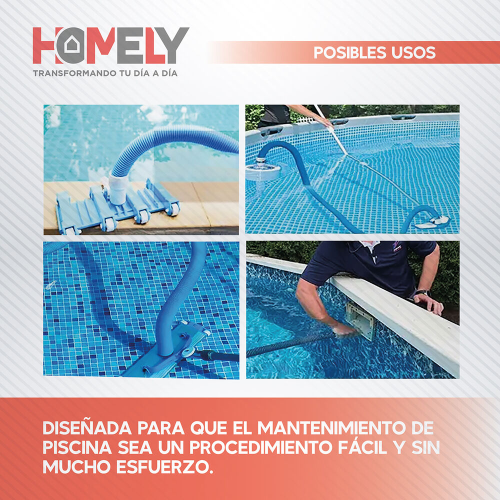 Manguera Para Piscina 10m Limpiafondos Homely Pvc 38mm image number 4.0