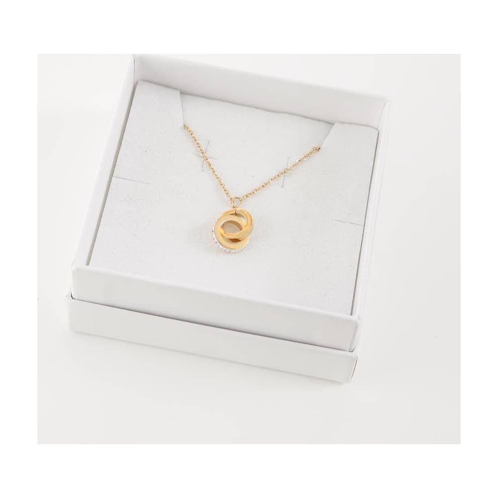 Collar 19v69 Italia Dorado Mujer Stne335 image number 1.0