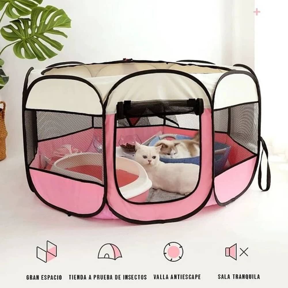 Corral Nido Plegable Para Mascotas Casa Impermeable Xl image number 4.0