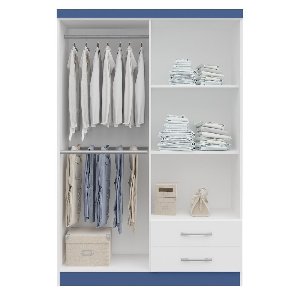 Closet Yardas Josefa Blanco 1x4 4 Puertas 2 Cajones image number 4.0