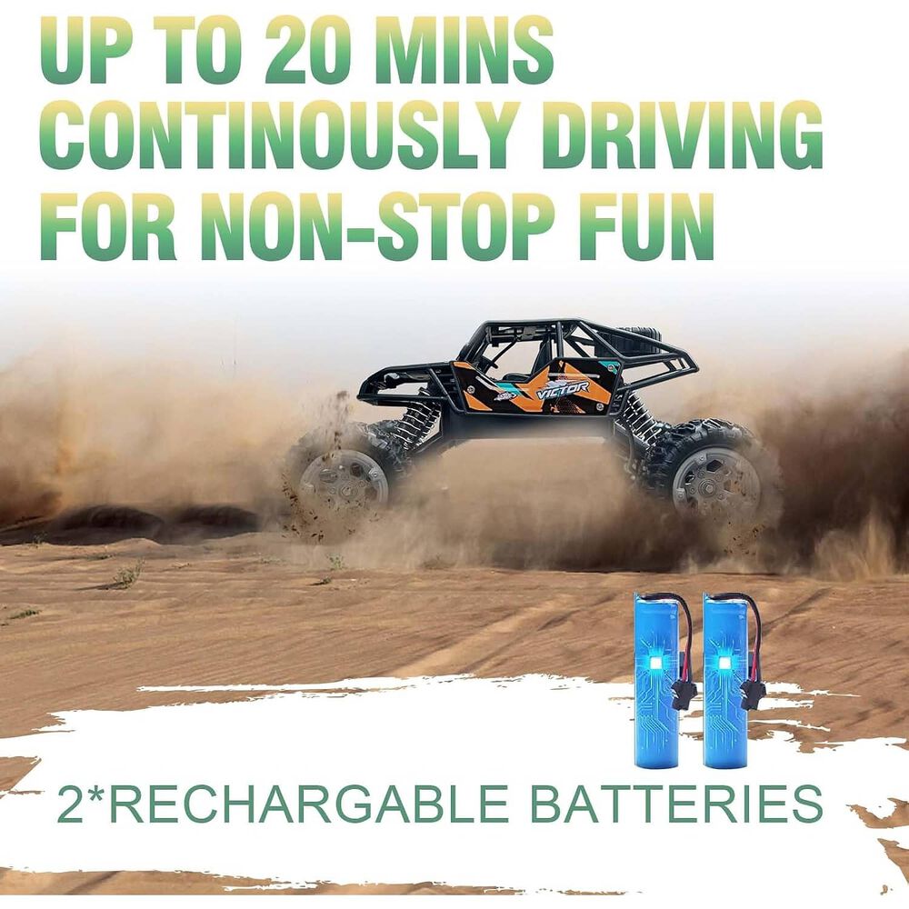 Auto Camioneta 4x4 Rally Control Remoto Todo Terreno Juguete image number 13.0