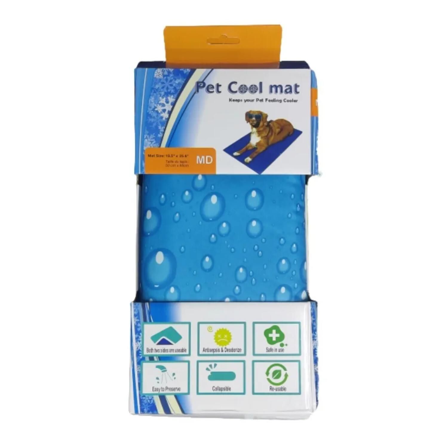 Alfombra Manta Refrescante Talla L Para Mascotas Petcool Mat image number 4.0